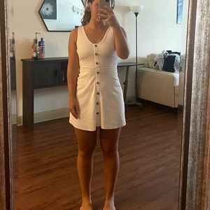 Never worn white short dress. Size extra small
